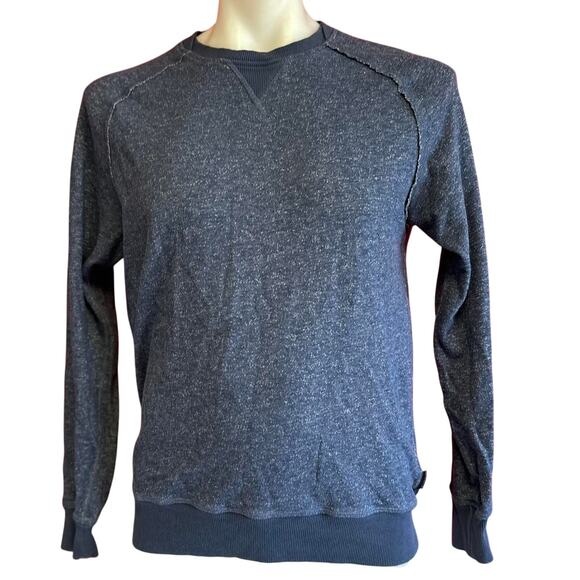 Mens Sweatshirt Size Medium Blue Casual Gym Workout Everyday Hiking Camping - Picture 1 of 6